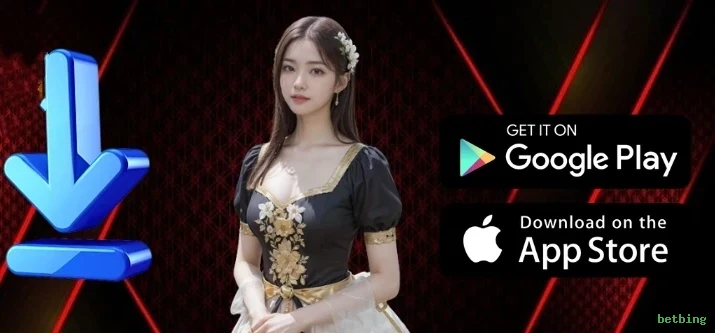 Aplicativo móvel betbing para iOS e Android